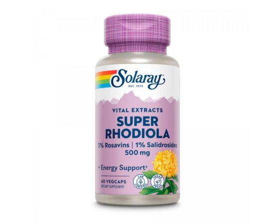 Придбати Super Rhodiola Root Extract 500mg - 60 vcaps, image , характеристики, відгуки