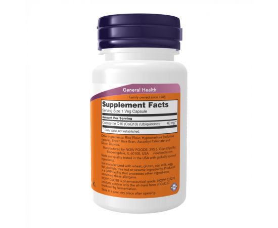 Придбати CoQ10 60mg - 180 vcaps, image , зображення 2, характеристики, відгуки