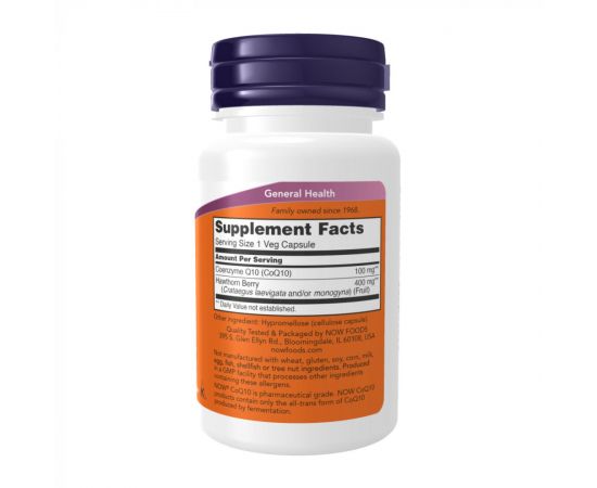 Придбати CoQ10 100mg - 180 vcaps, image , зображення 2, характеристики, відгуки
