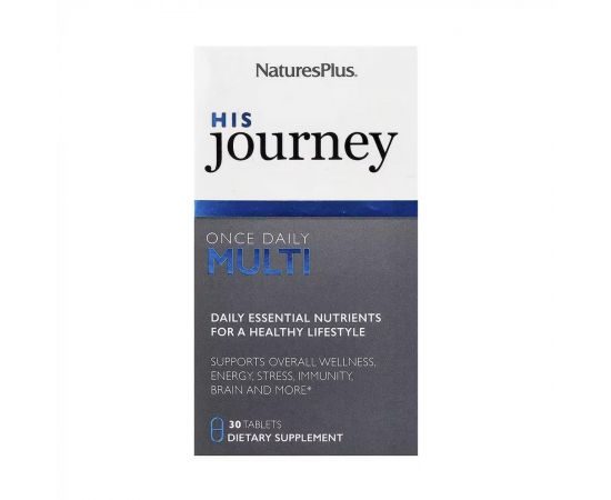 Придбати His Journey Once Daily Multi - 30 tabs, image , характеристики, відгуки