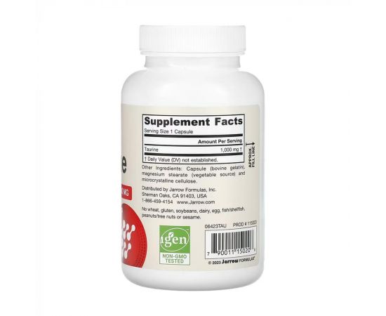 Придбати Taurine 1000 - 100 caps, image , зображення 2, характеристики, відгуки