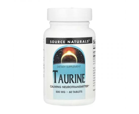 Придбати Taurine 500 mg - 60 tabs, image , характеристики, відгуки