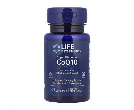 Придбати Super Ubiquinol CoQ10 with Enhanced Mitochondrial Support™ 100 mg - 30 softgels, image , характеристики, відгуки