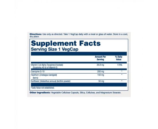 Придбати CoQ-10 200mg - 30 vcaps, image , зображення 2, характеристики, відгуки