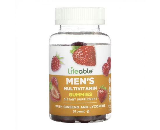 Придбати Men's Multivitamin Adult - 60 gummies, image , характеристики, відгуки