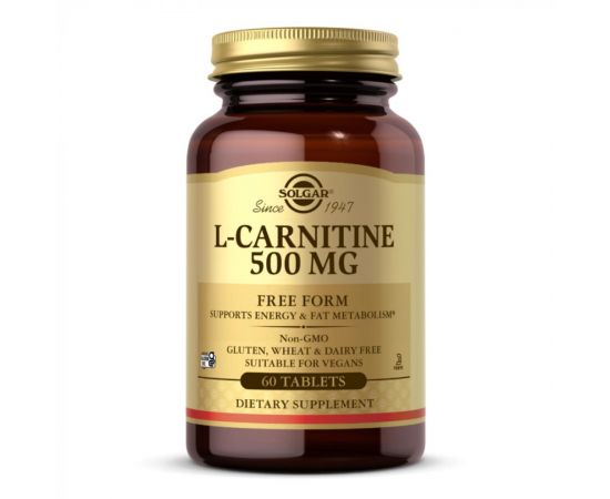 Купить L-Carnitine 500mg - 60 tabs, фото , характеристики, отзывы