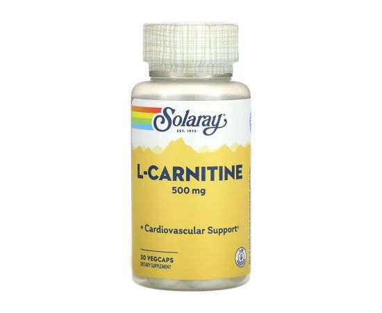 Придбати L-Carnitine Free Form 500mg - 30 vcaps, image , характеристики, відгуки