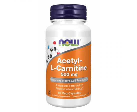 Придбати Acetyl L-Carnitine 500mg - 50 vcaps, image , характеристики, відгуки