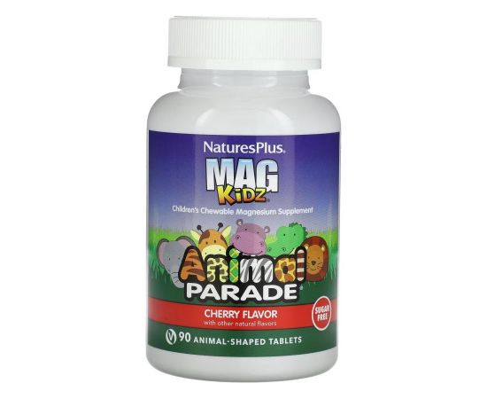 Придбати Kids Magnesium Chewable - 90 tabs, image , характеристики, відгуки