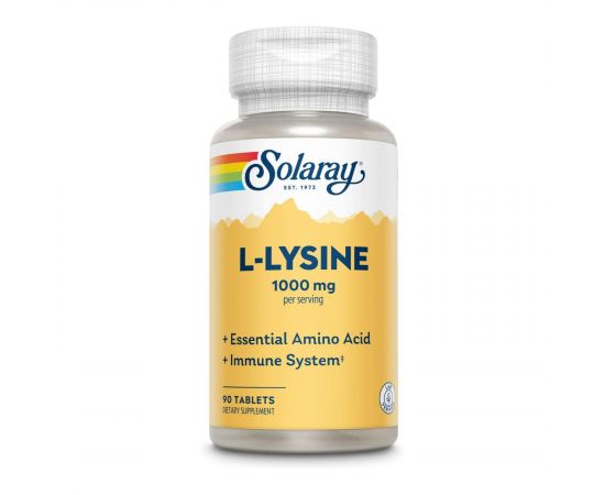 Придбати L-Lysine Free Form 1000mg - 90 tabs, image , характеристики, відгуки