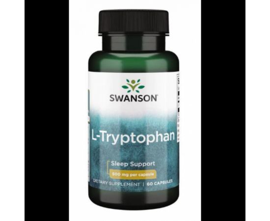Купить L-Tryptophan 500 mg - 60 Caps, фото , характеристики, отзывы