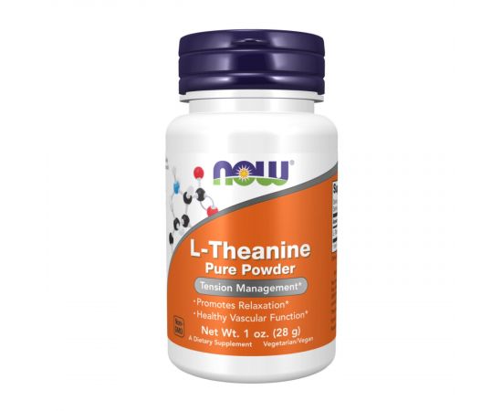 Придбати L-Theanine Powder - 28g, image , характеристики, відгуки