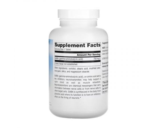 Придбати Serene Science® GABA 750 mg - 180 tabs, image , зображення 2, характеристики, відгуки
