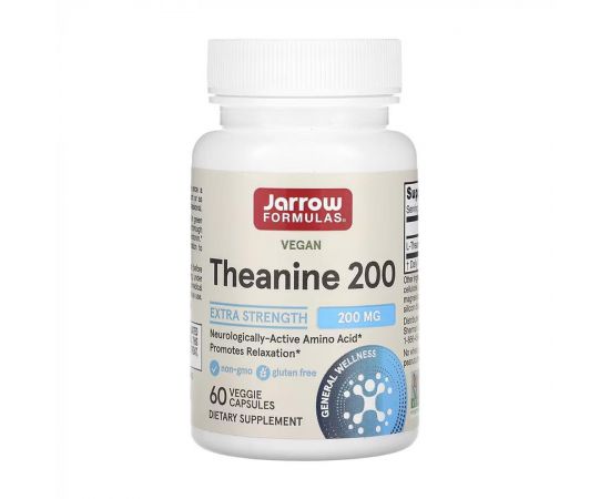 Придбати Theanine 200mg - 60 vcaps, image , характеристики, відгуки