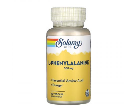Придбати L-Phenylalanine 500mg - 60 vcaps, image , характеристики, відгуки