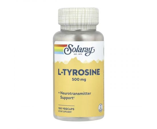 Придбати L-Tyrosine 500mg - 100 vcaps, image , характеристики, відгуки