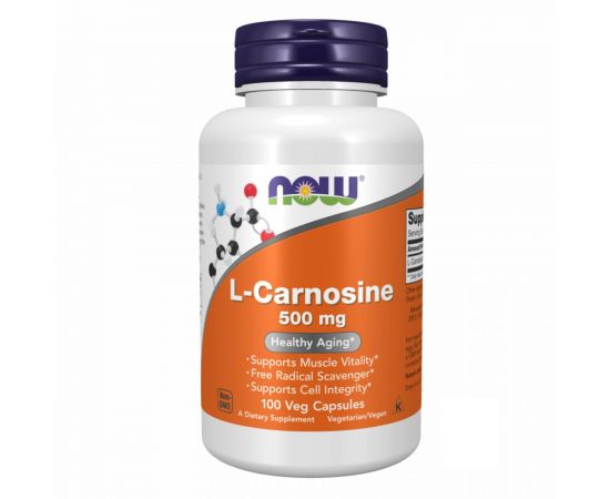 Придбати Carnosine 500mg - 100 vcaps, image , характеристики, відгуки