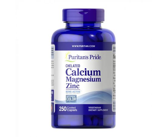 Придбати Calcium Magnesium Zinc - 250 caps, image , характеристики, відгуки