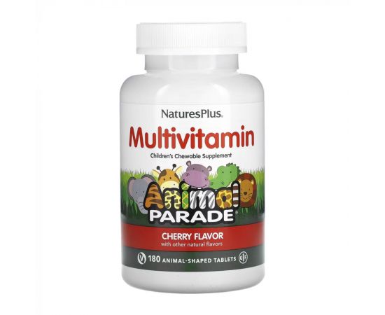 Придбати Children’s Multivitamin - 180 tabs Cherry, image , характеристики, відгуки