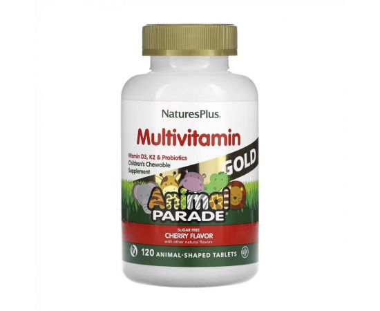 Придбати Children’s Gold Multivitamin - 120 tabs Cherry, image , характеристики, відгуки