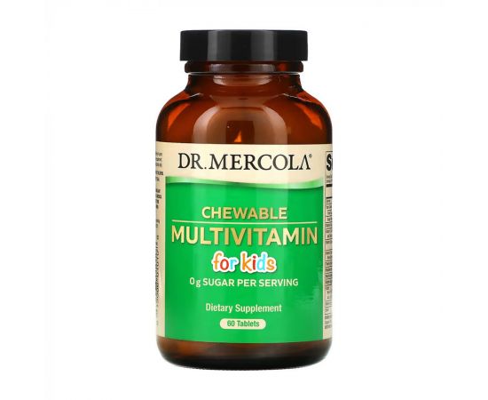Придбати Chewable Multivitamin for Kids - 60 tabs, image , характеристики, відгуки