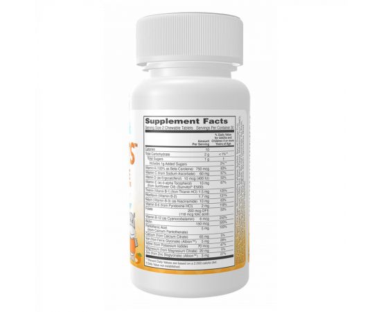 Придбати Kid Vits™ Juicy Orange - 120 tabs, image , зображення 2, характеристики, відгуки