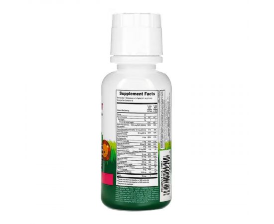 Придбати Children’s Multivitamin Liquid  - 236.56 ml Tropical Berry, image , зображення 2, характеристики, відгуки