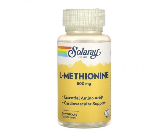 Придбати L-Methionine 500mg - 30 vcaps, image , характеристики, відгуки