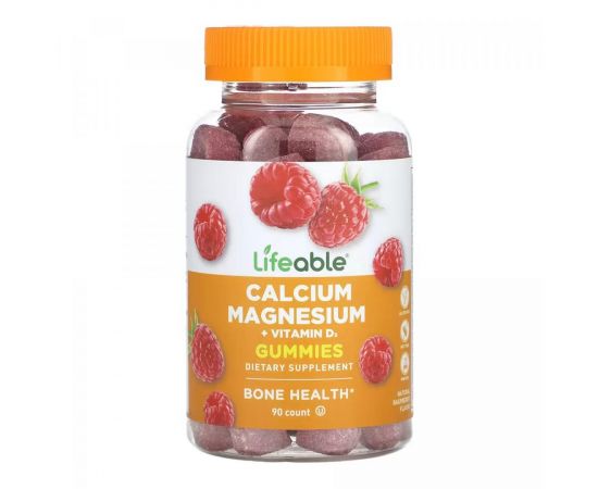 Придбати Calcium Magnesium + Vitamin D Adult - 90 gummies, image , характеристики, відгуки