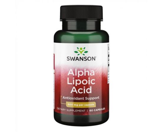 Придбати Alpha Lipoic Acide 600mg - 60cap, image , характеристики, відгуки