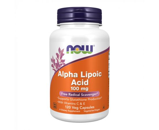 Придбати Alpha Lipoic Acid 100mg - 120 vcaps, image , характеристики, відгуки