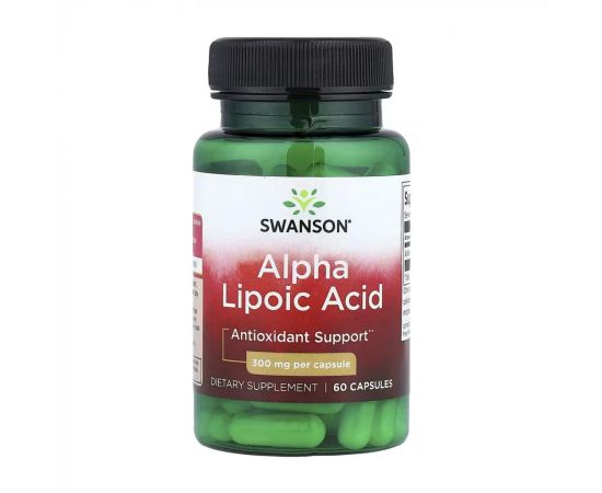 Купить Alpha Lipoic Acid 300 mg - 60 caps, фото , характеристики, отзывы