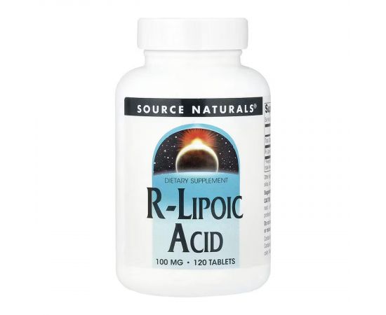 Придбати R-Lipoic Acid 100 mg - 120 tabs, image , характеристики, відгуки
