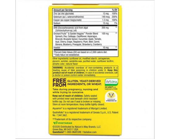 Придбати Prenatal Multi - 60 softgels, image , зображення 3, характеристики, відгуки