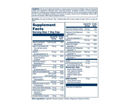 Придбати Once Daily Prenatal Multi-Vita - 90 vcaps, image , зображення 2, характеристики, відгуки