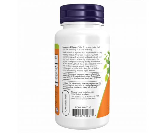 Придбати Black Cohosh 80mg - 90 vcaps, image , зображення 3, характеристики, відгуки