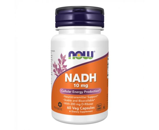 Придбати NADH 10mg With 200mg Ribose - 60 vcaps, image , характеристики, відгуки