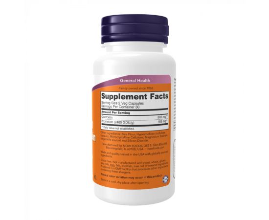 Придбати Quercetin with Bromelain - 240 vcaps, image , зображення 2, характеристики, відгуки