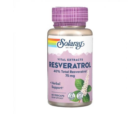 Придбати Resveratrol 75mg - 60 vcaps, image , характеристики, відгуки