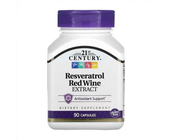 Придбати Resveratrol Red Wine Extract - 90 caps, image , характеристики, відгуки