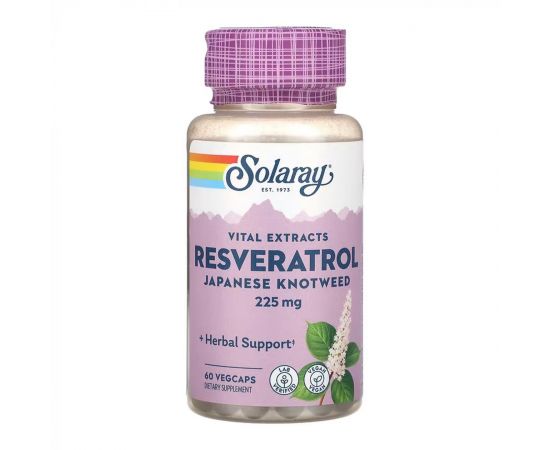 Придбати Triple Strength Resveratrol 225mg - 60 vcaps, image , характеристики, відгуки