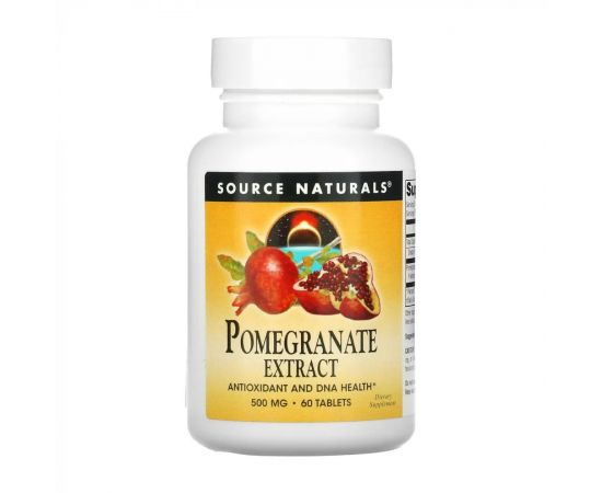 Придбати Pomegranate Extract 500mg - 60 tabs, image , характеристики, відгуки