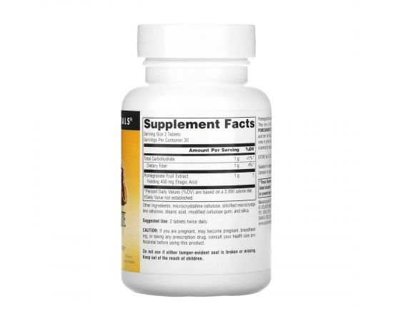Придбати Pomegranate Extract 500mg - 60 tabs, image , зображення 2, характеристики, відгуки