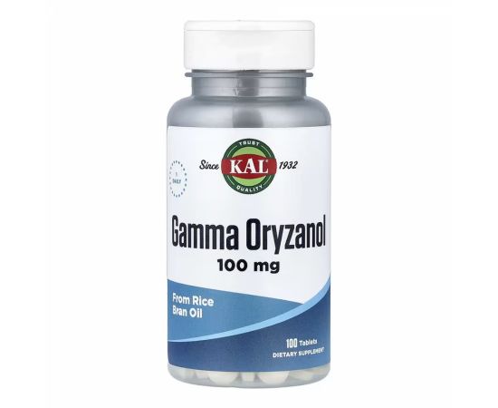 Придбати Gamma Oryzanol 100mg - 100 tabs, image , характеристики, відгуки