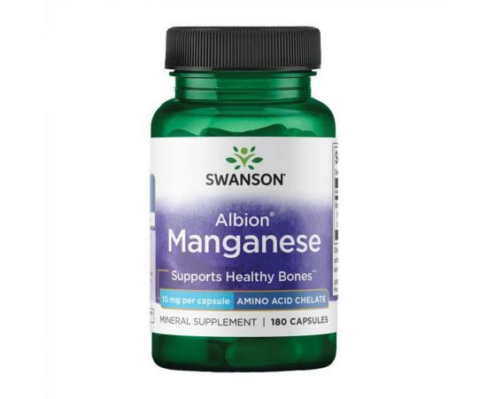 Придбати Albion Manganese 10mg - 180 caps, image , характеристики, відгуки