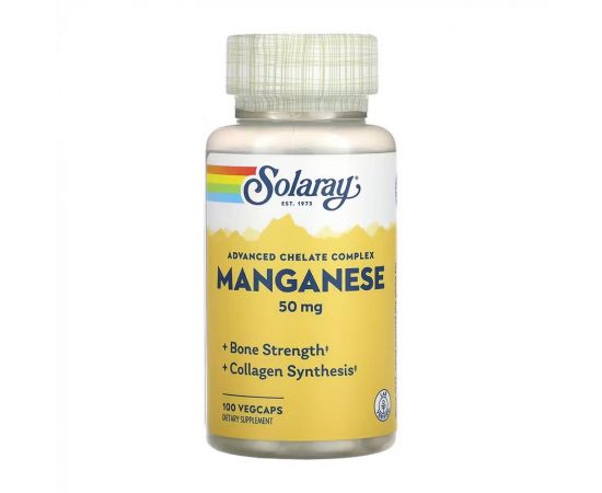 Придбати Manganese 50mg - 100 vcaps, image , характеристики, відгуки