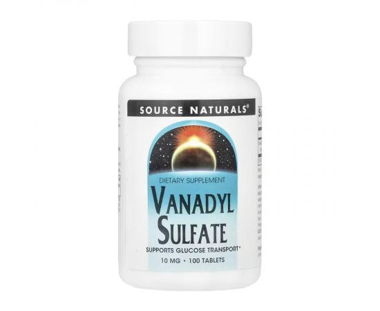 Придбати Vanadyl Sulfate 10mg - 100 tabs, image , характеристики, відгуки