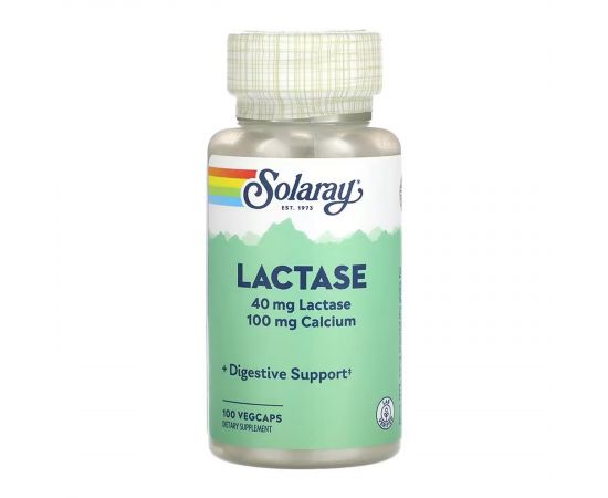 Придбати Lactase 40mg - 100 vcaps, image , характеристики, відгуки