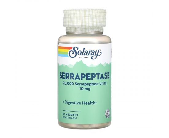 Придбати Serrapeptase 10mg - 90 vcaps, image , характеристики, відгуки