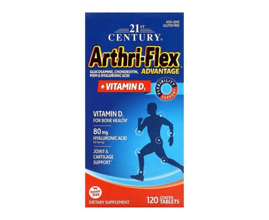 Придбати ArthriFlex + D3 - 120 tabs, image , характеристики, відгуки